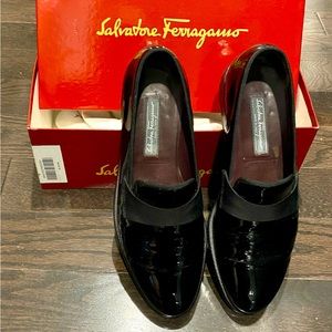 Salvatore Ferragamo Tuxedo Shoes - Size 9